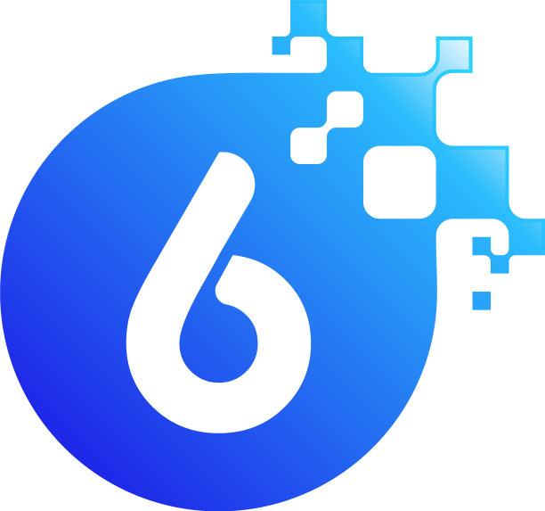 像素6字母标志设计6初始技术设计图片下载