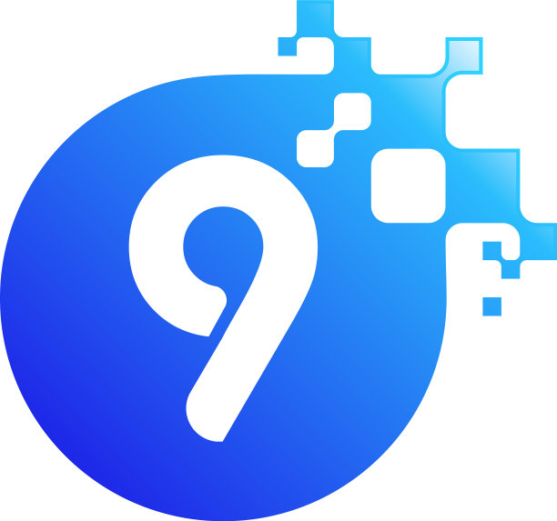 像素9字母标志设计9初始技术设计图片下载
