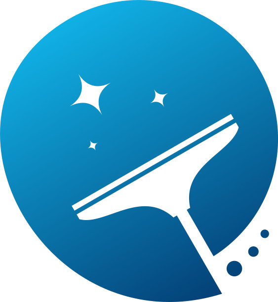 清洁说话标志模板清洁服务标志图片下载