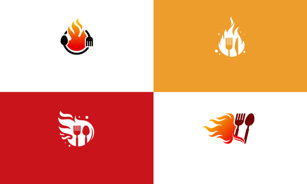 辣食标志模板辣食火标志图片下载