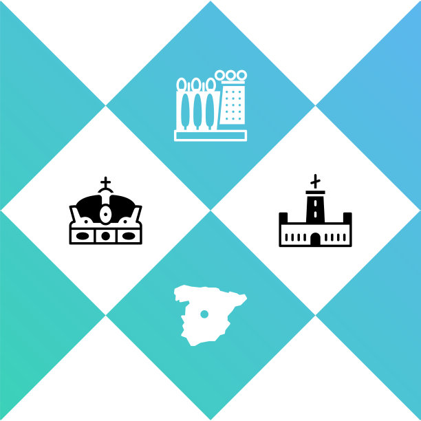 设置皇冠西班牙地图西班牙大理博物馆和图片下载