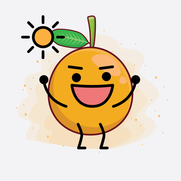 非洲山竹可爱的性格与简单图片下载