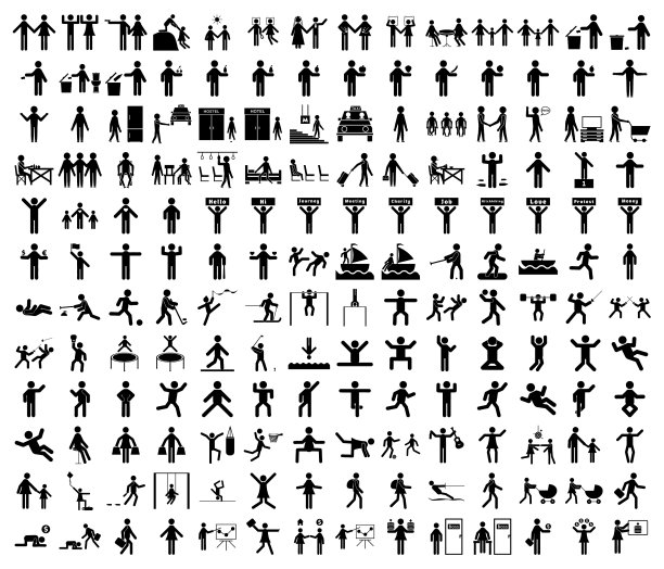 以生活方式为主题的简笔画图片下载