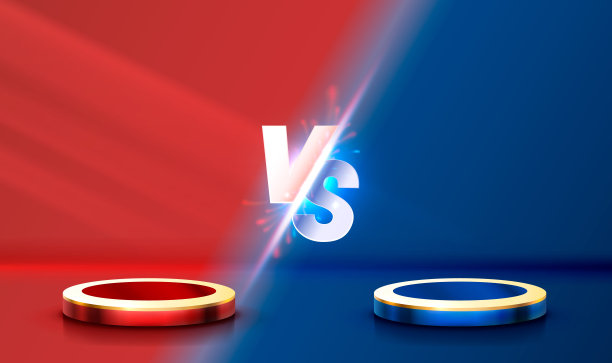 对游戏封面，旗帜运动vs，团队概念。图片下载