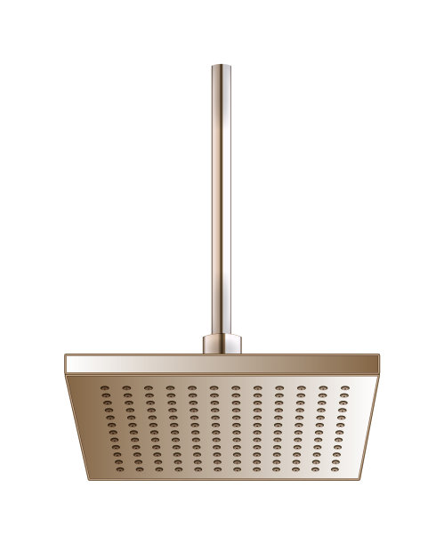 悬挂方形喷头孤立洒水车上图片下载