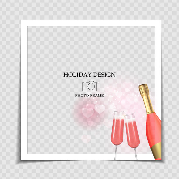 情人节和爱情背景相框图片下载