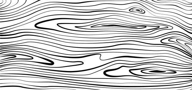 木纹啪啪作响的木板切板图片下载