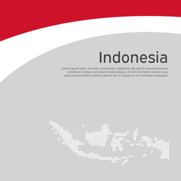 覆盖旗帜的国家颜色印度尼西亚图片下载