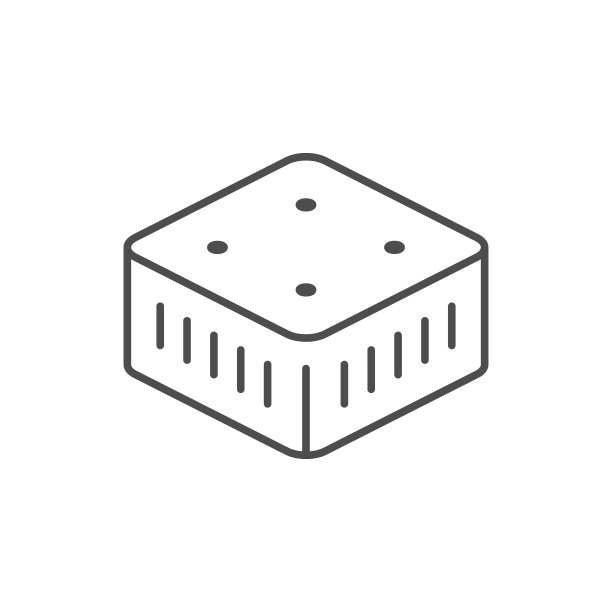 骨科床垫线条轮廓图标图片下载