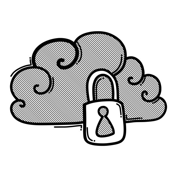 云锁涂鸦图标草图手绘图片下载