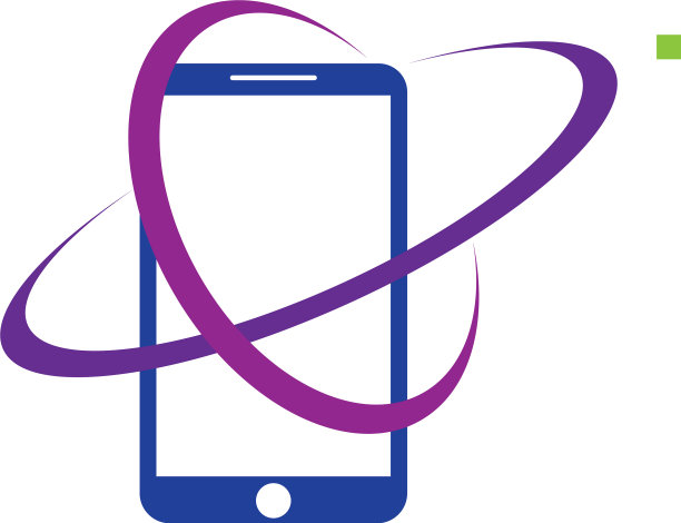 智能手机logo设计手机概念标志图片下载