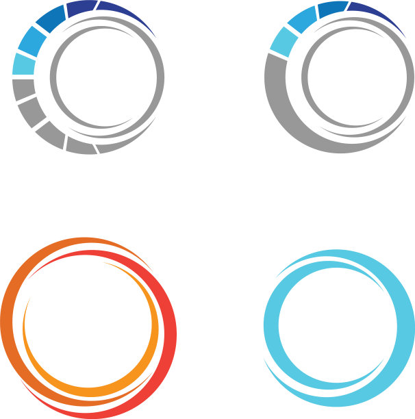 圆形标志图标设计模板图片下载