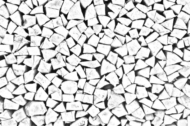 黑白抽象柴火背景图片下载