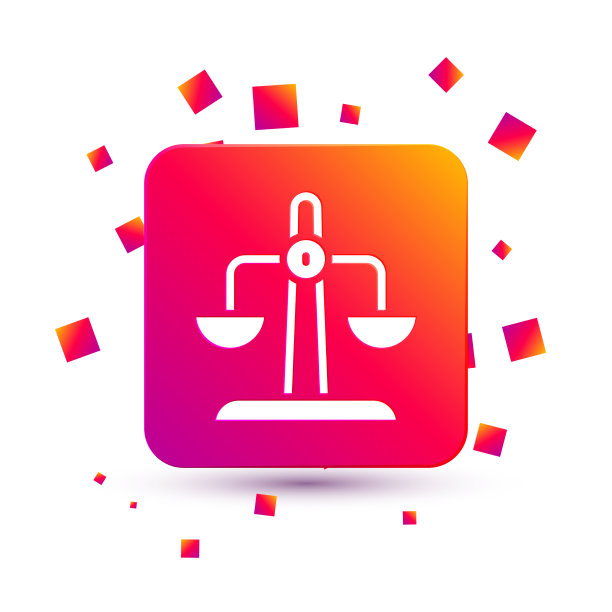 白色天秤座星座图标孤立在白色图片下载