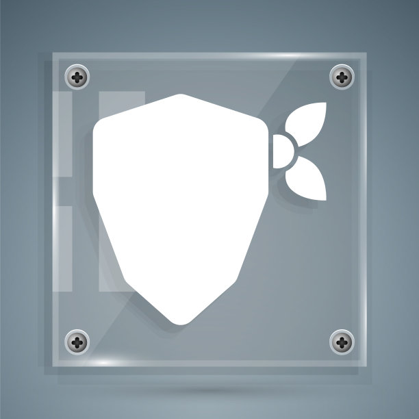 白色破坏图标孤立在灰色背景图片下载