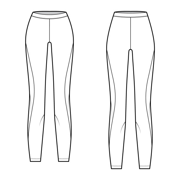 设置瑜伽裤紧身裤技术时尚图片下载