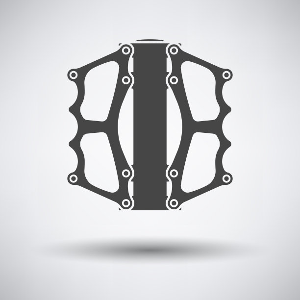 自行车踏板图标图片下载