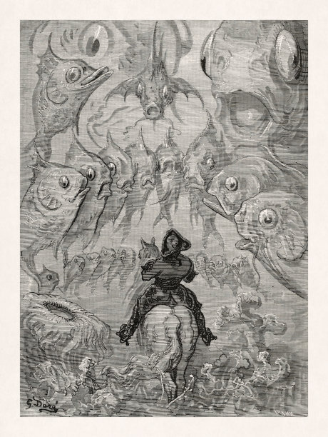 Baron Munchhausen作者Gustave Doré图片下载