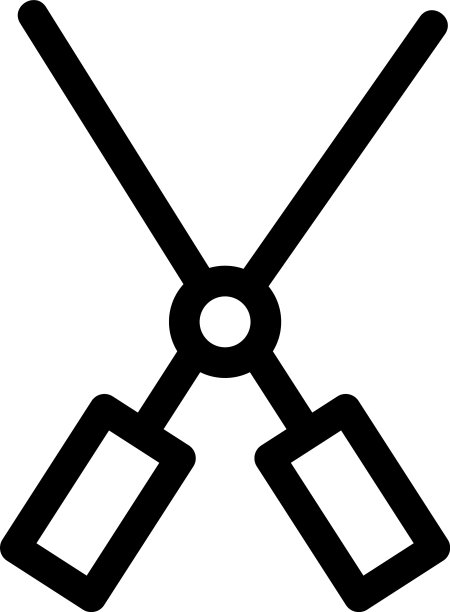 剪子图标或标志孤立符号符号图片下载