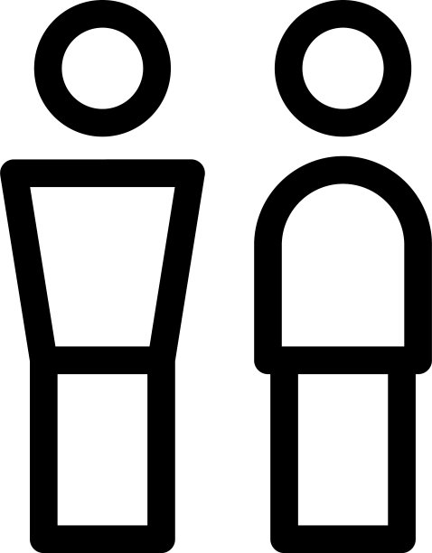 婚礼标志或标志孤立标志符号图片下载