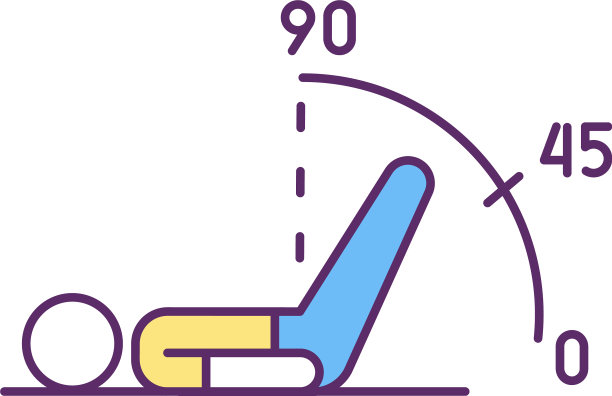 腿抬起RGB颜色图标图片下载