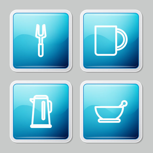 套线烧烤叉咖啡杯壶用图片下载