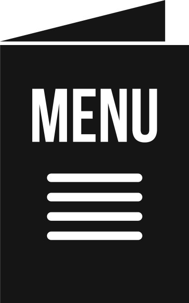 菜单卡图标样式简单图片下载