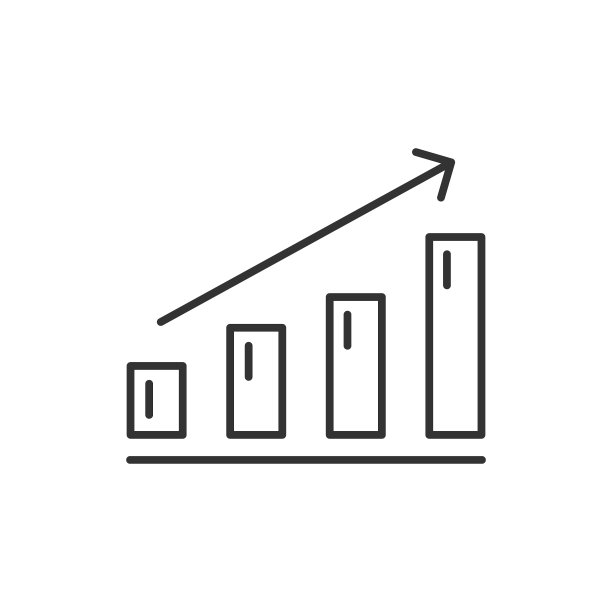 线性图形图标在潮流孤立上的白色图片下载