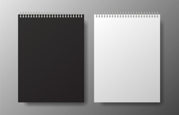 现实的空白黑白字帖上灰色图片下载