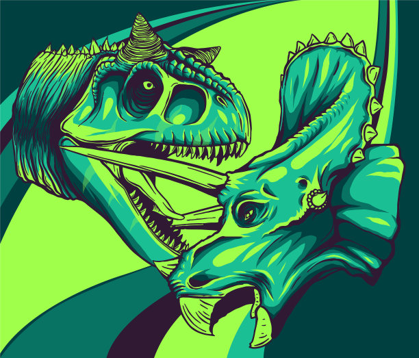 追踪恐龙是霸王龙图片下载