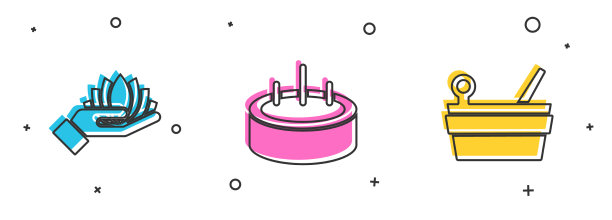 设置荷花游泳池与梯子和图片下载