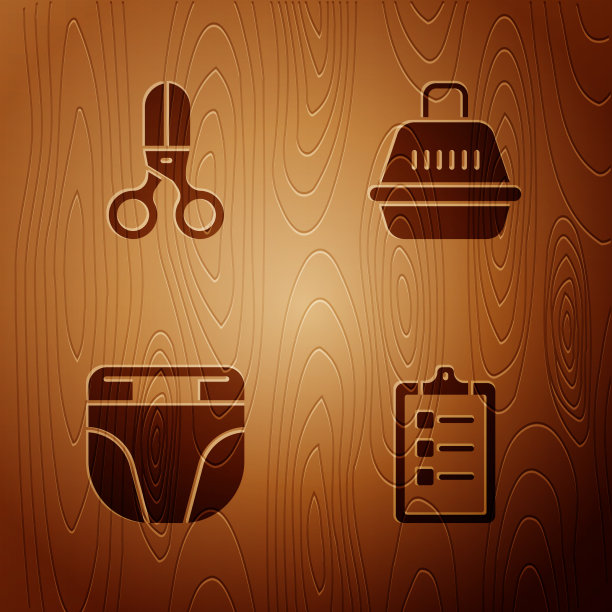 设置美容美发价格清单剪刀图片下载