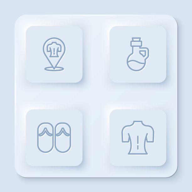 设定线按摩精油瓶拖鞋图片下载