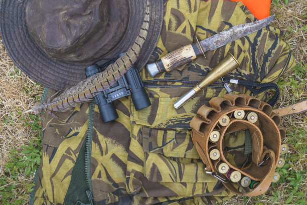 美丽的狩猎静物图片下载