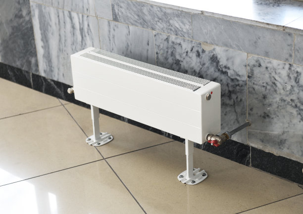 机场的白色地暖散热器图片下载