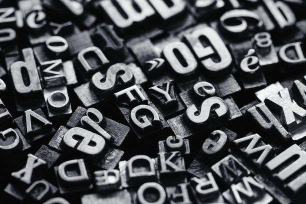 金属凸版印刷背景图片下载