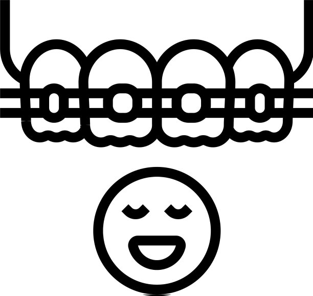 童牙牙套线图标图片下载