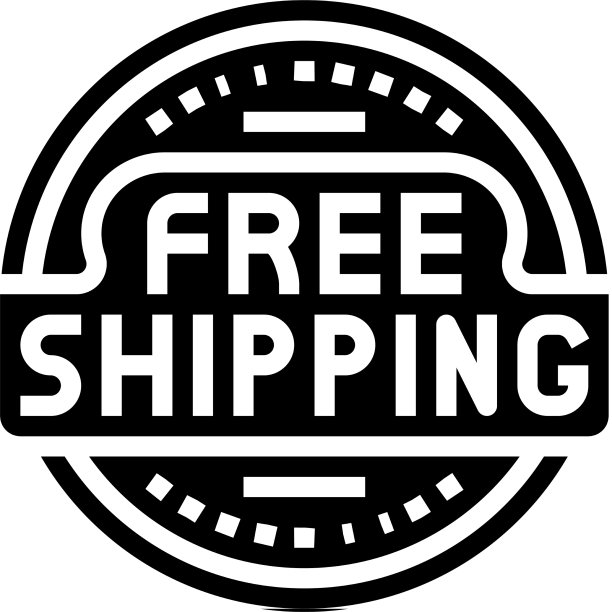 标志免费航运字形图标图片下载