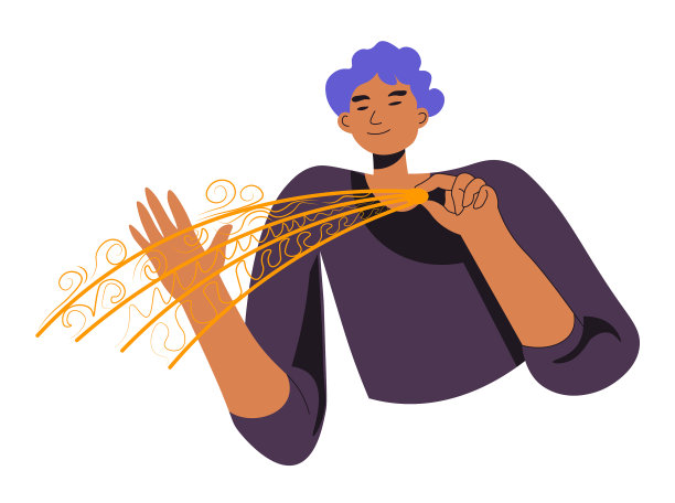 由铁或金制成的人物呈现艺术图片下载