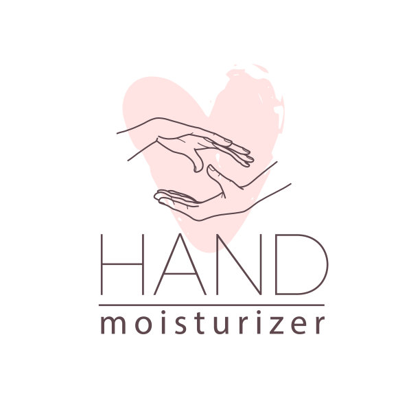 护手霜标志上面有两只人类的手的图标图片下载