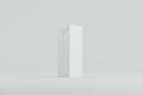 果汁，液体纸盒包装模型3D渲染图片下载