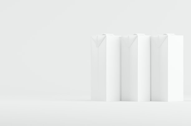 果汁，液体纸盒包装模型3D渲染图片下载