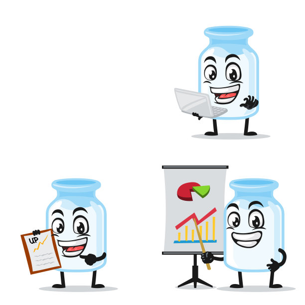 牛奶的吉祥物图片下载