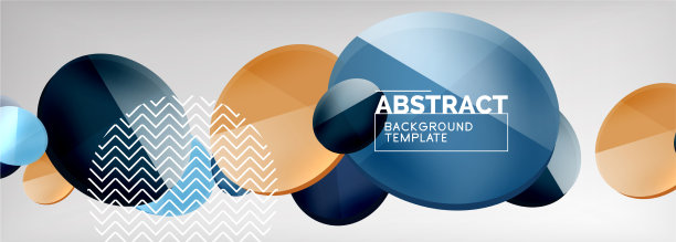 抽象光滑圆形背景图片下载