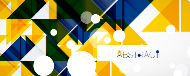 几何抽象背景技术色彩图片下载
