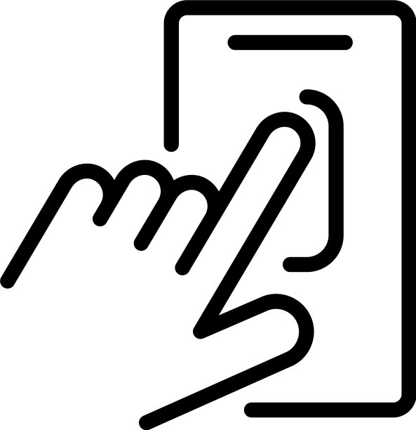 新闻feed在智能手机图标轮廓风格图片下载