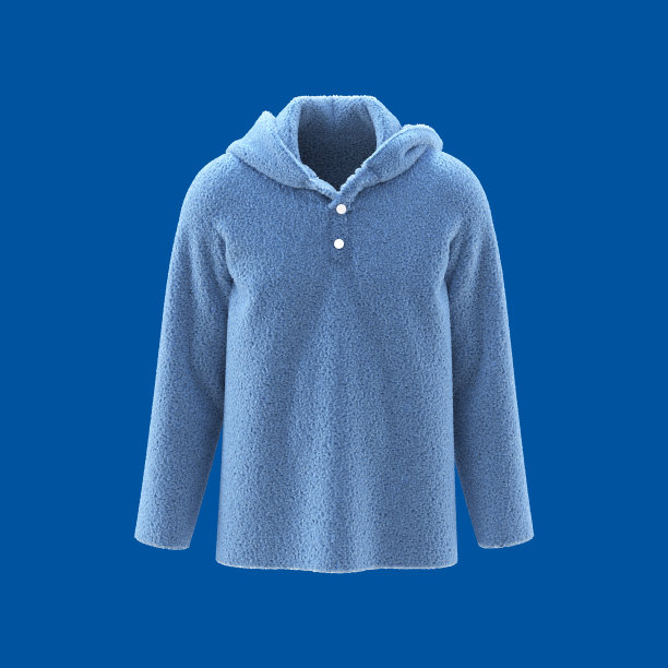 羊毛运动衫模型打印图片下载