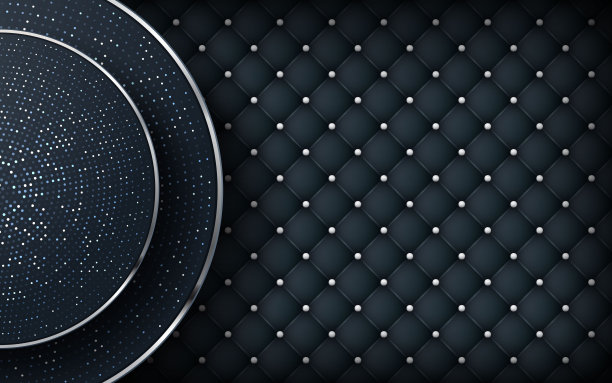 豪华黑色真皮背景图片下载