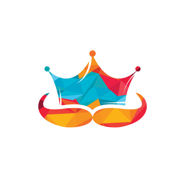 胡子王标志设计图片下载