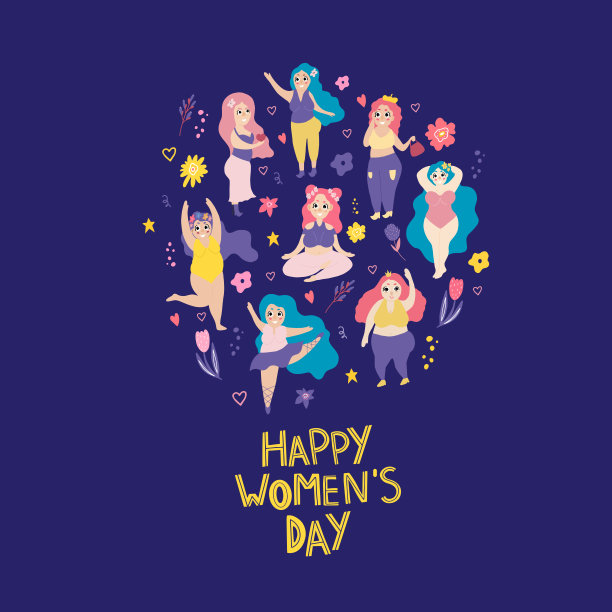 身体积极的。一群大码的女人。漂亮女人劈叉。图片下载